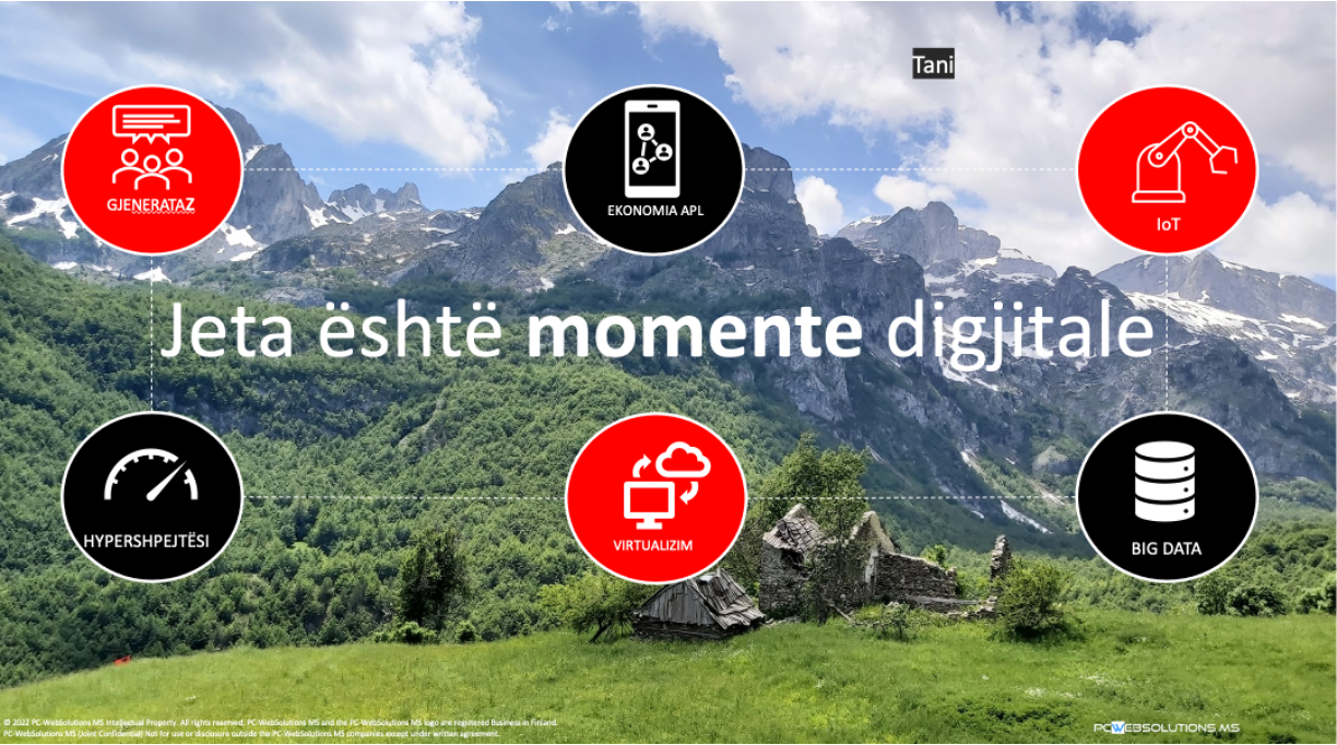 Jeta eshte momente digjitale